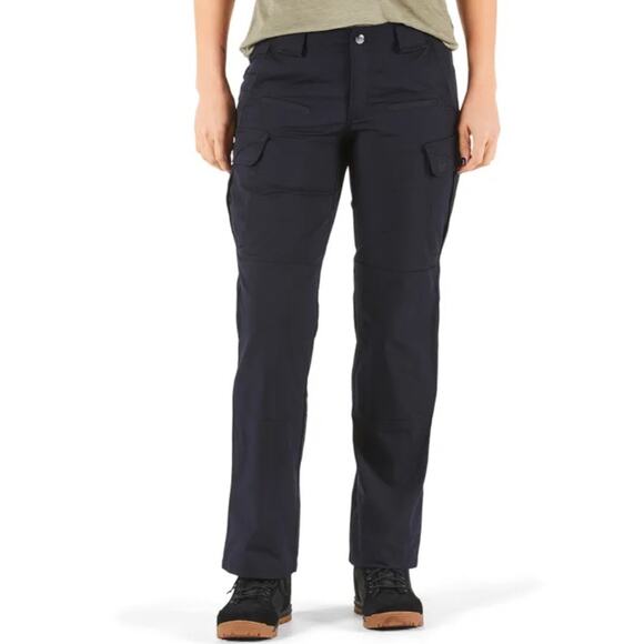 5.11 Tactical LONG Women's Stryke Pant Dark Navy Blue 8 LONG NEW - Picture 1 of 14